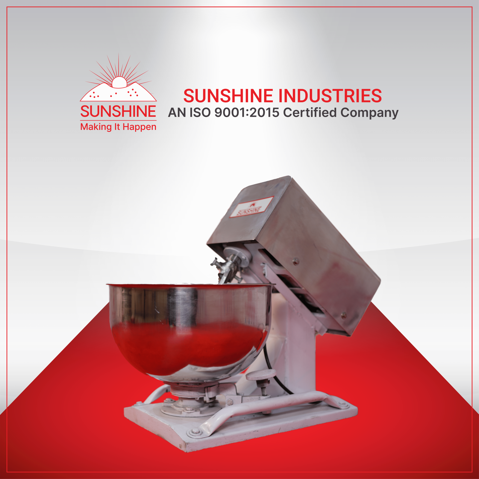 Dough kneading machine