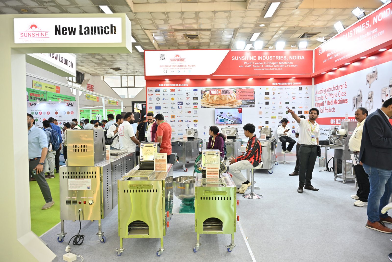 New machine launch at Aahar 2026