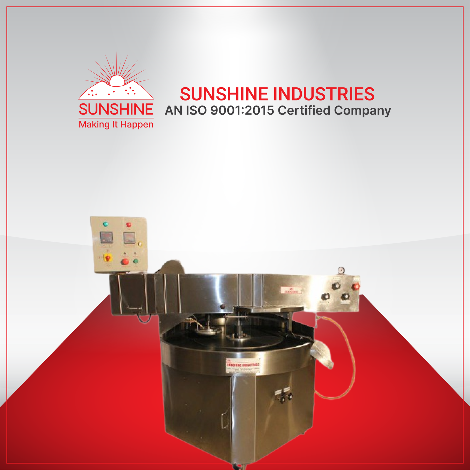Rotary indexing chapati machine